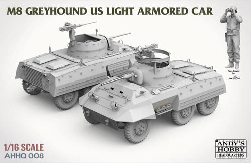 Andy's Hobby Headquarters 1/16 US M8 Greyhound